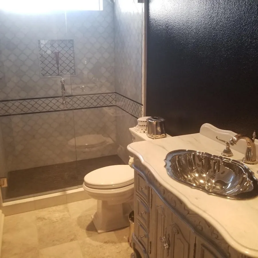 Professional plumbing work and bathroom remodeling in Alexandria